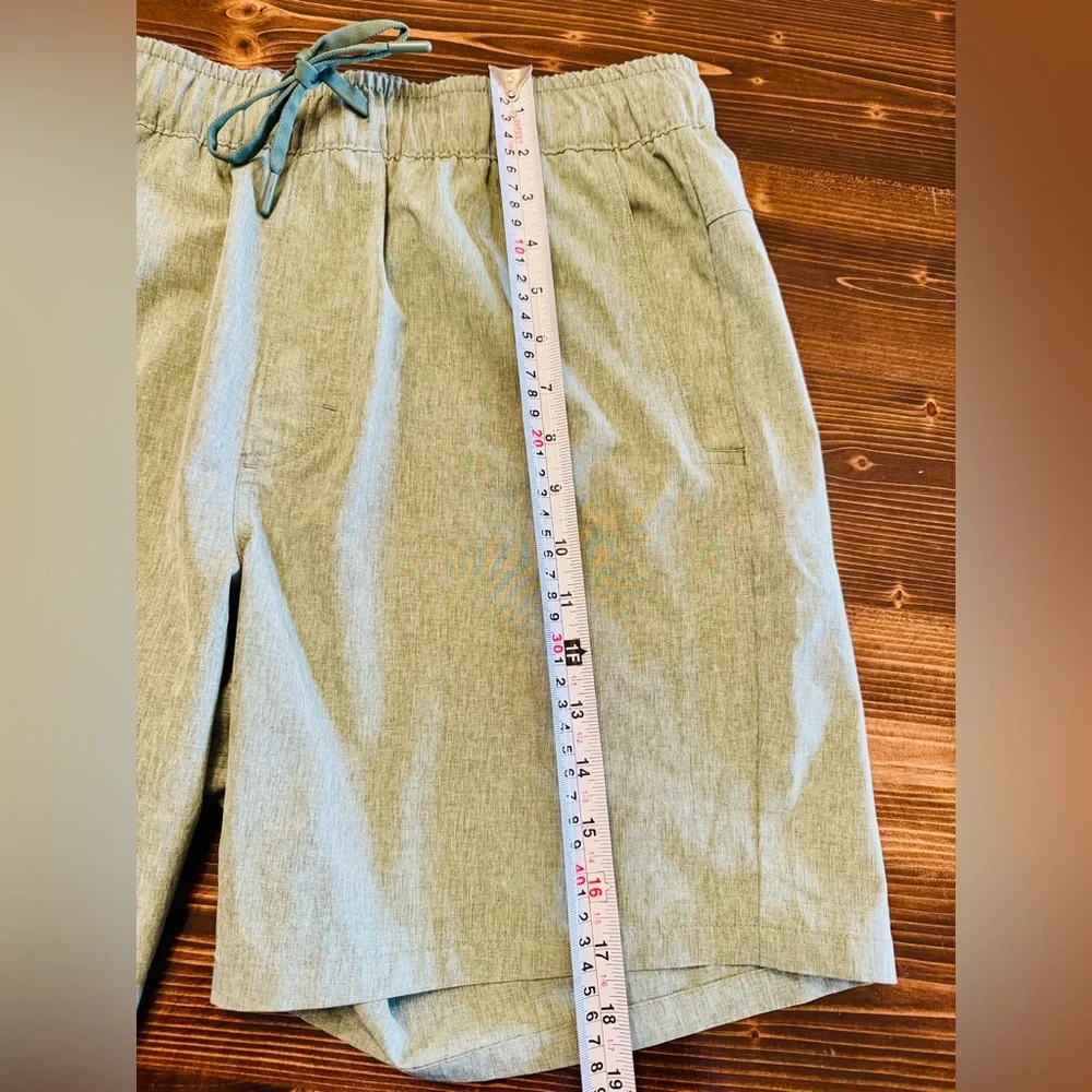 Eddie Bauer Olive Green Swim‎ Trunks Size Large 7.5” Inseam - Picture 7 of 7
